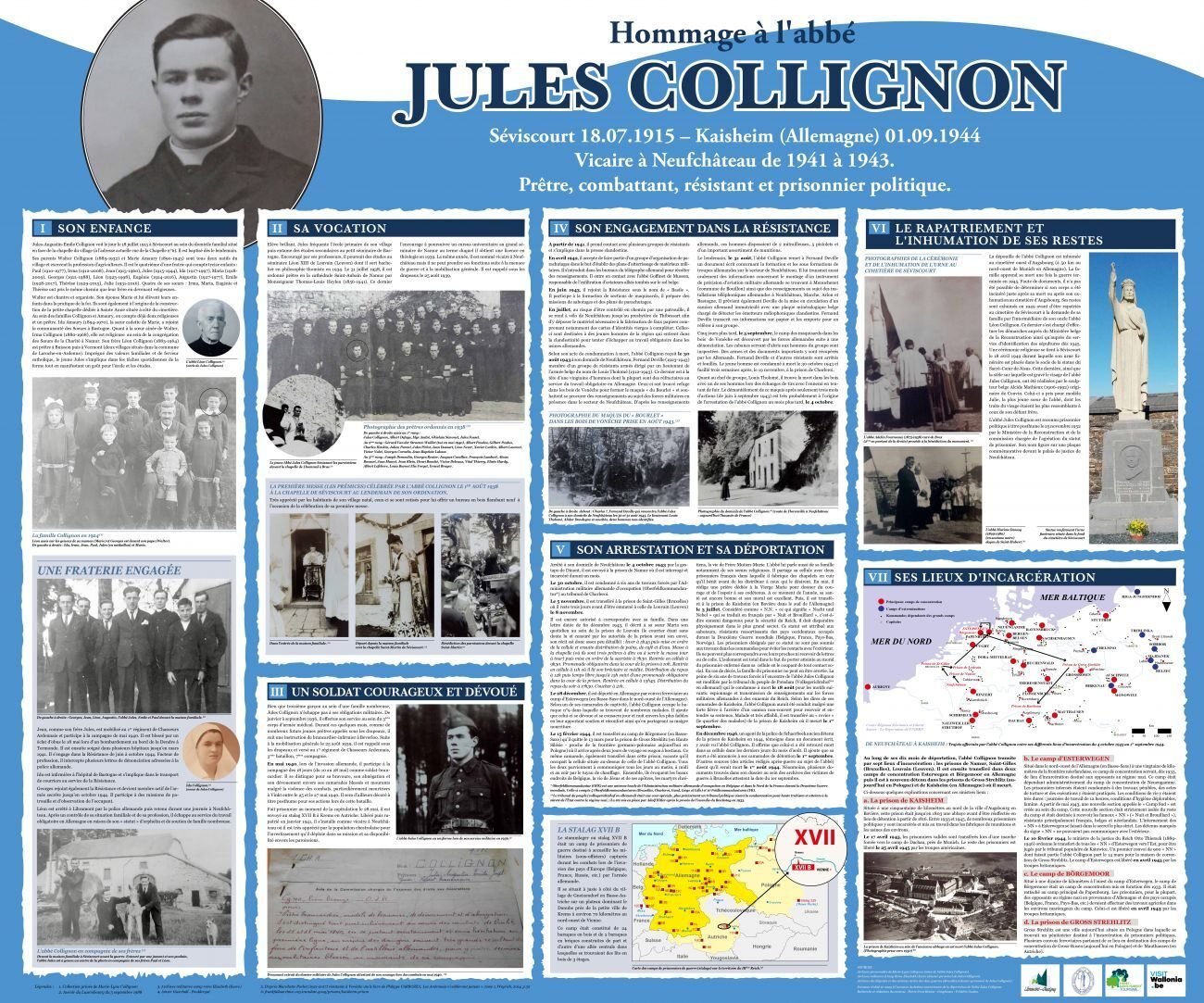 Hommage à Jules Collignon résistant